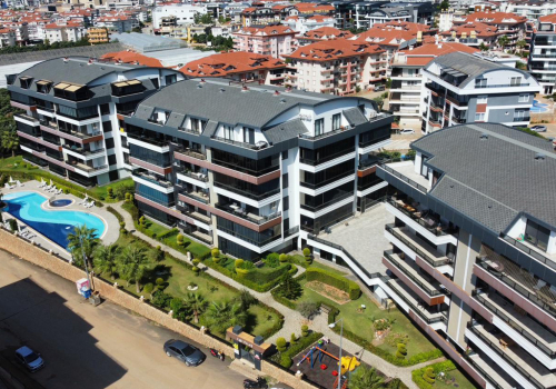 Kavi Palas Residence-3-værelses lejlighed til salg i Alanya