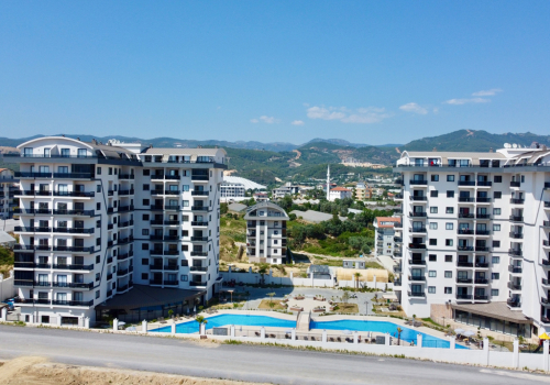 Faralya Residence - 1-værelses lejlighed til salg i Payallar