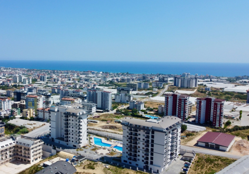 Faralya Residence - 1-værelses lejlighed til salg i Payallar