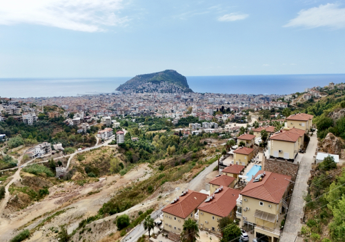 Diamond Garden - Møbleret 3+1 lejlighed til salg i Alanya