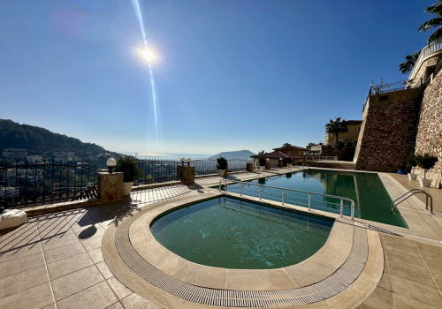 Diamond Garden - Møbleret 3+1 lejlighed til salg i Alanya