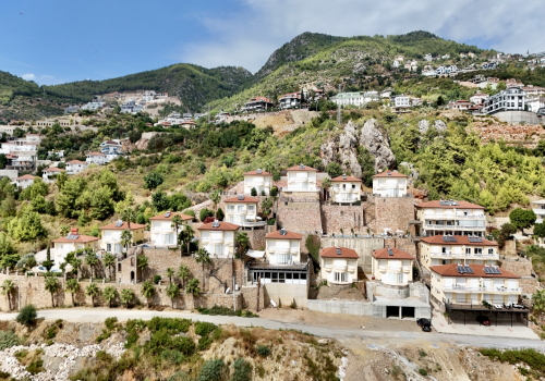 Diamond Garden - Møbleret 3+1 lejlighed til salg i Alanya