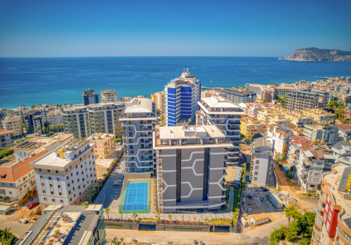 Luksuslejligheder til salg nær havet i Tosmur, Alanya 