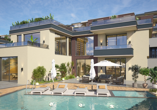 Luksus private villaer til salg i Kargıcak, Alanya