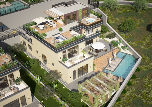 Luksus private villaer til salg i Kargıcak, Alanya