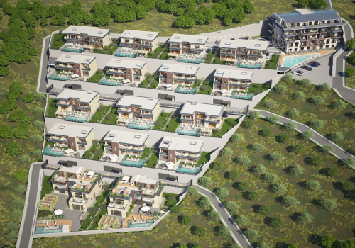 Luksus private villaer til salg i Kargıcak, Alanya