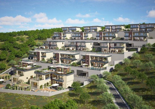 Luksus private villaer til salg i Kargıcak, Alanya