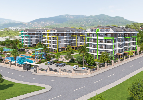 Life Garden Oba lejligheder til salg i Alanya