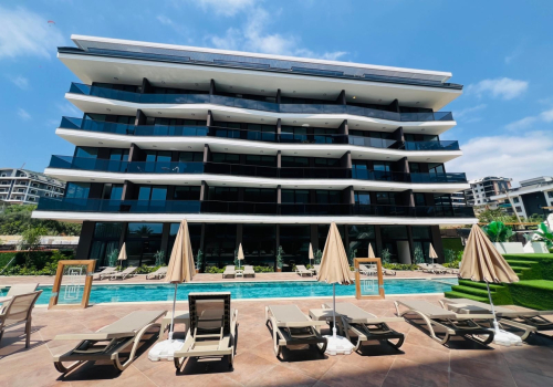 Luksuslejligheder til salg nær Kleopatra-stranden