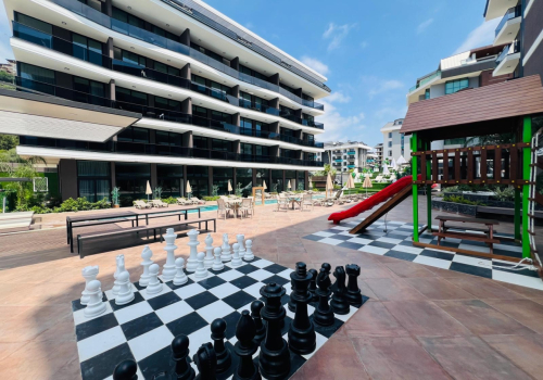 Luksuslejligheder til salg nær Kleopatra-stranden