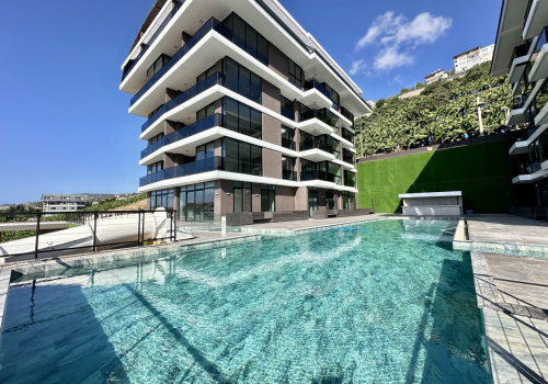 Luksuslejligheder nær Cleopatra-stranden i Alanya