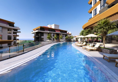 Luksuslejligheder til salg i Alanya Kestel