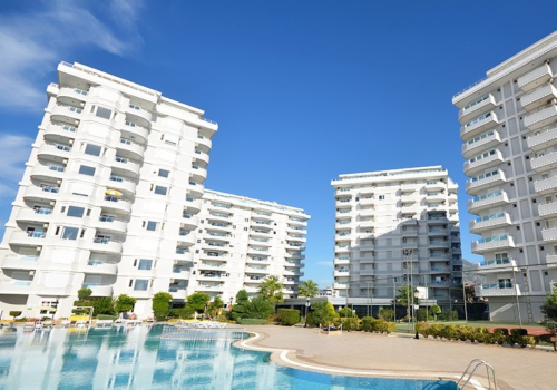 Eksklusiv lejlighed ved stranden i Tosmur, Alanya