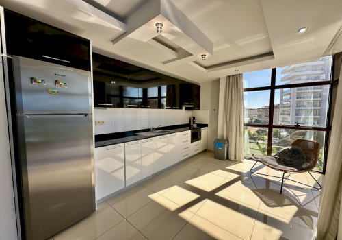 Crystal Towers-Lejlighed med 1 soveværelse til salg i Alanya