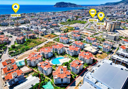 Oba Crown Resort: Luksuriøst penthouse-liv i Alanya, Tyrkiet